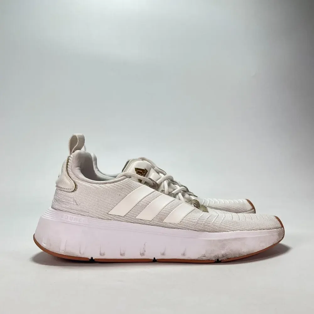 Adidas Swift Run 23 White Gum Everyday Running Sneakers IG4715 Women's Size 6